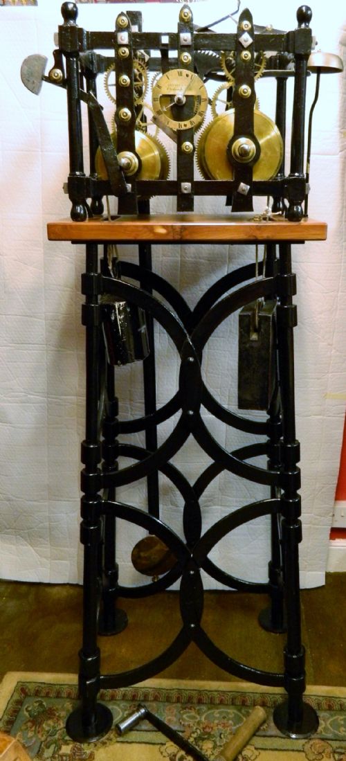 Rare Turret Clock by Bryson & Son Edinburgh 1843