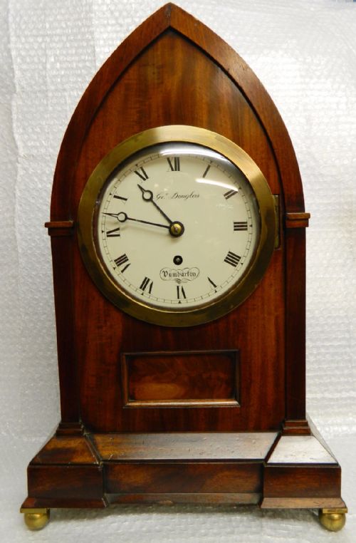 Scottish Lancet Top Bracket Clock
