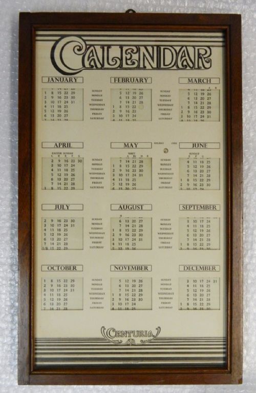 Unusual Perpetual Calendar