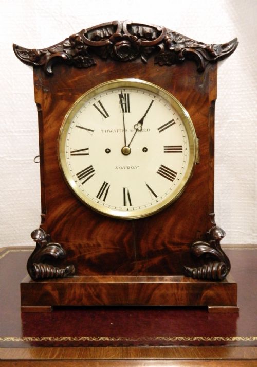 Double Fusee Bracket Clock by Thwaites & Reed of London