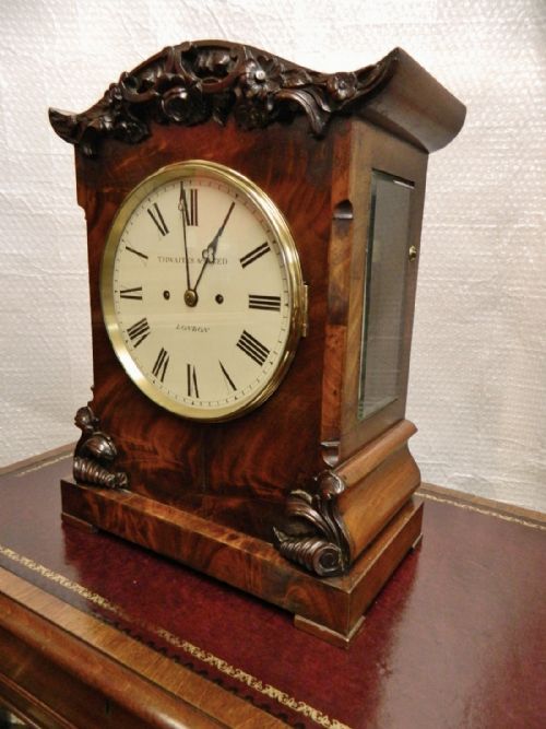 fig 1. double fusee bracket clock by Thwaites & Reed of London