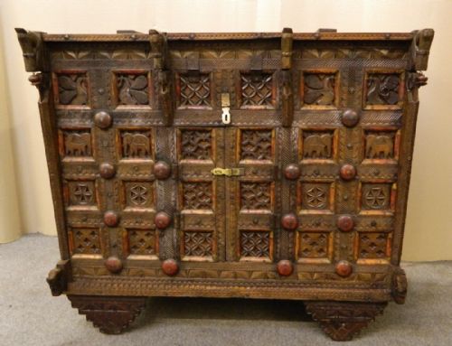 Indian Carved Cupboard