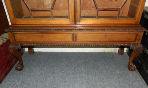 fig 1. bookcase on stand