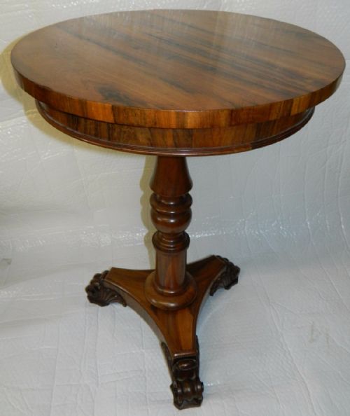 William IV Rosewood Occasional Table