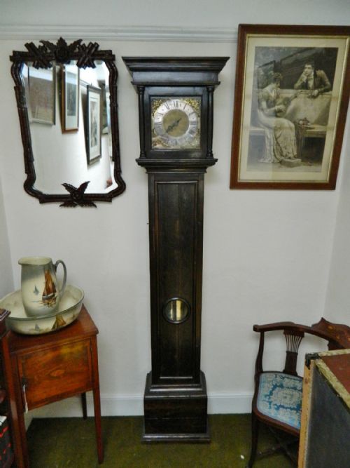 Early Single Pointer Longcase Clock