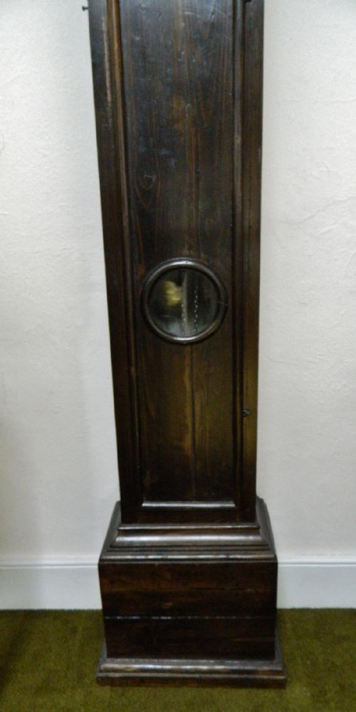 fig 1. early single pointer longcase clock