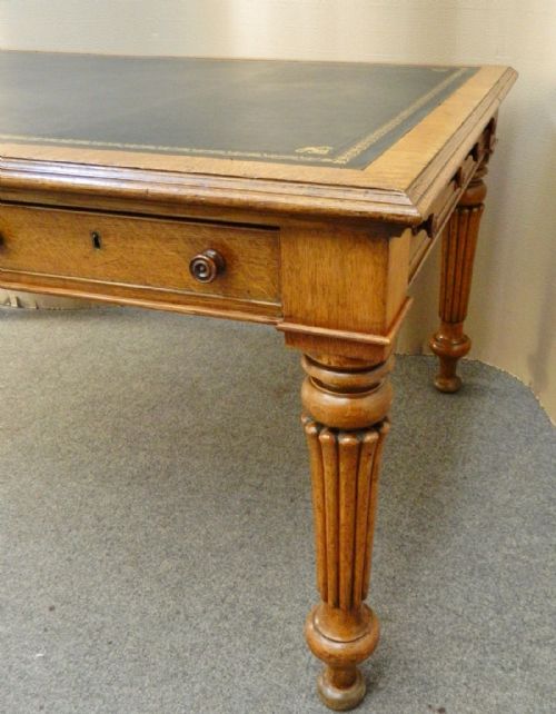 fig 1. oak partners library table or writing table