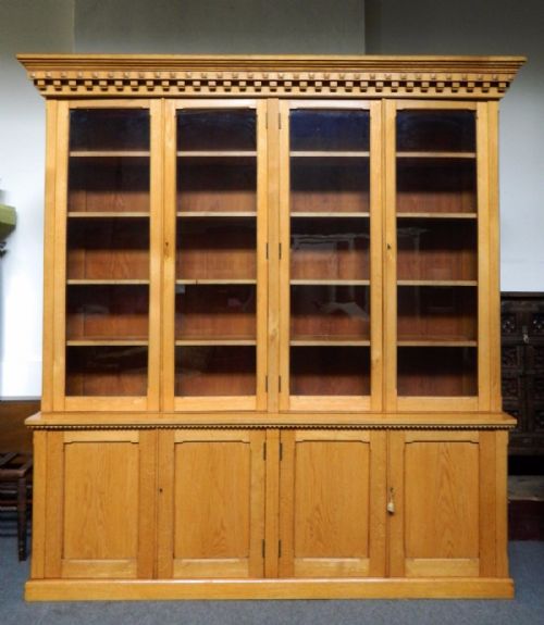 Large Oak Bookcase