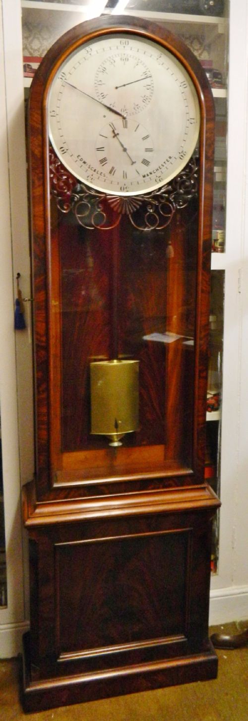 Exceptional Quality Regulator Longcase Clock by Edward Scales, Manchester