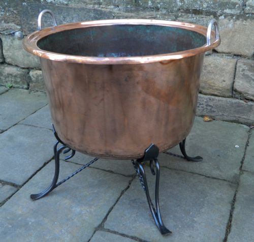 Very Large Copper Planter / Pot