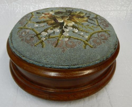 Bead Work Foot Stool
