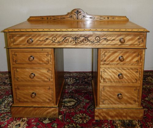 Satinwood Desk