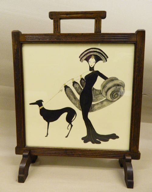 Exquisite Art Deco Firescreen
