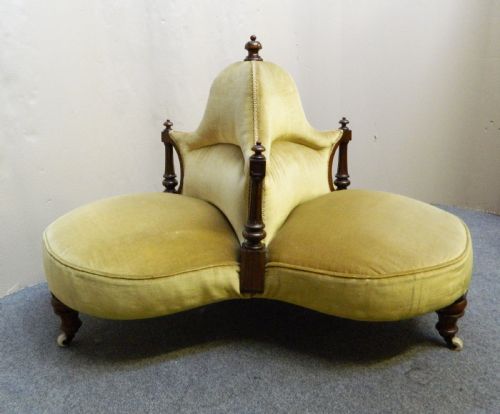 Victorian Conversation Seat
