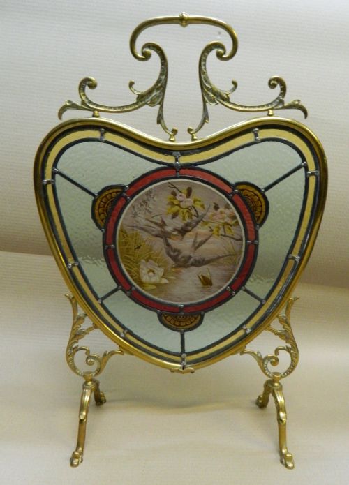 Stained Glass Firescreen