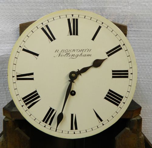 fig 1. Oak tavern clock - Bosworth of Nottingham