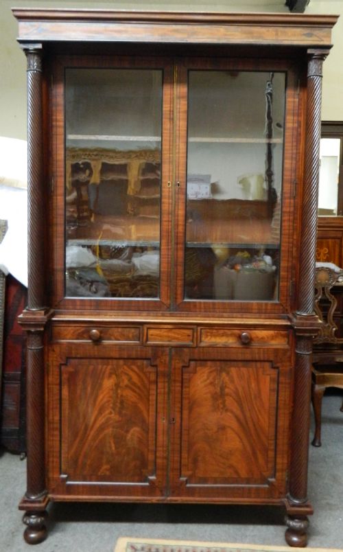 Regency Mahogany Bookcase