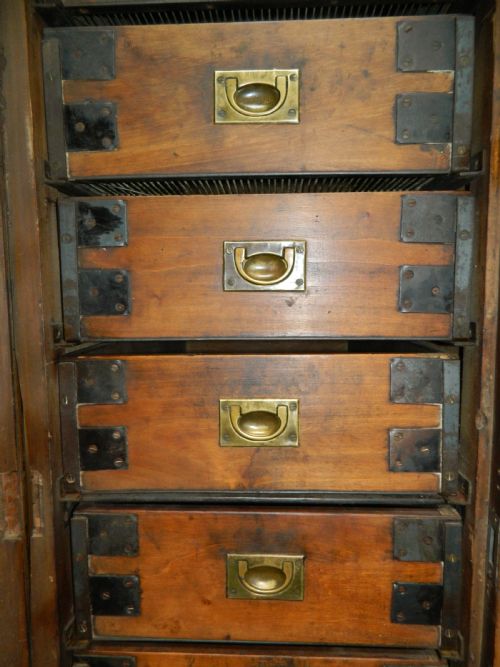 fig 1. rare large bakers cupboard