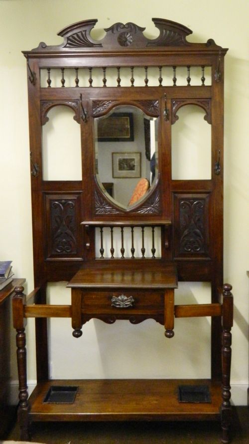 Mahogany Hall Stand