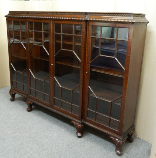 Mahogany Bookcase by Wylie & Lochhead Glasgow