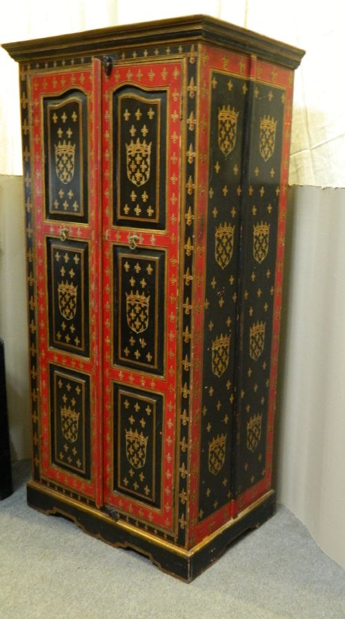 Fabulous Painted Cupboard
