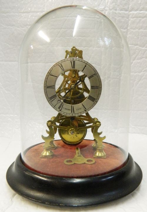 Small Skeleton Clock - Charles Brown Edinburgh