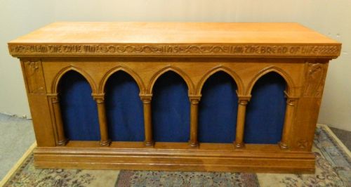 Oak Altar Table