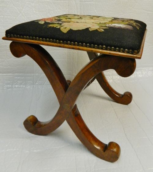 Tapestry & Beadwork Stool