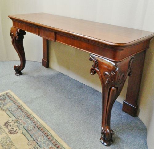 Mahogany Serving Table / Console Table