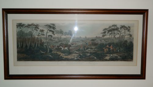 fig 1. set of 4 Fox hunting engravings by Thomas Sutherland