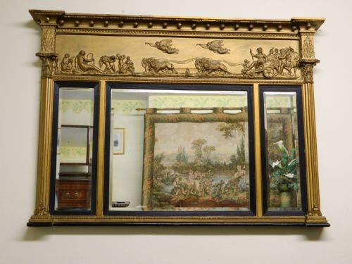 Regency Overmantel Mirror