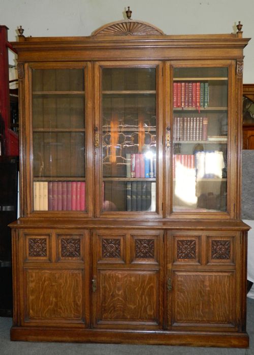 Large Oak Bookcase
