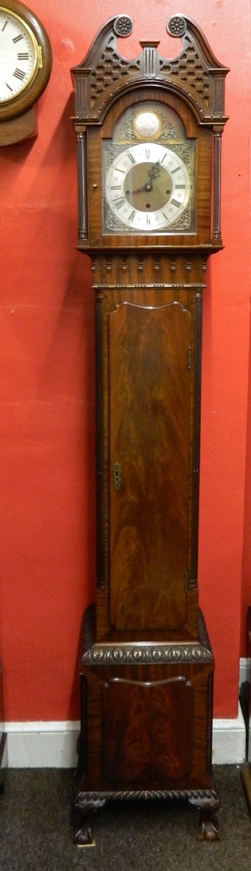 Fine Quality Small Grandfather Clock - Elliots of Croydon