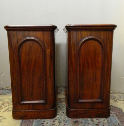 Pair of Mahogany Bedside Cabinets