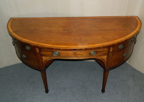fig 1. Georgian mahogany sideboard