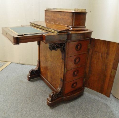 Walnut Davenport Desk
