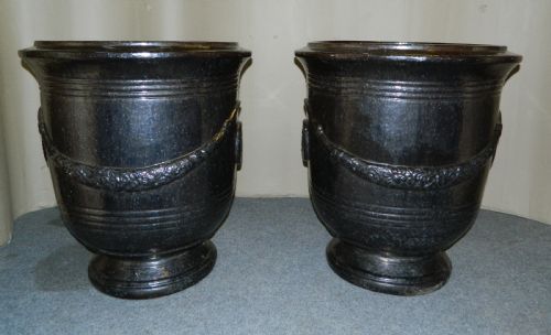 Very Large Pair of Garden Urns / Planters