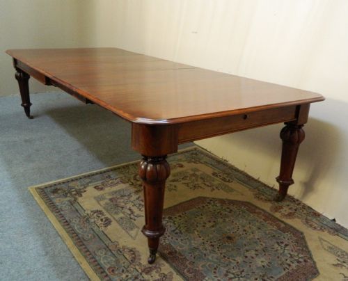 Large Mahogany Dining Table