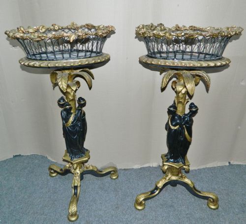 fig 1. superb pair of jardinieres