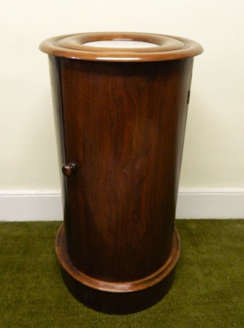 Cylinder Pot Cupboard / Bedside Cabinet