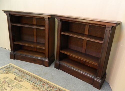Pair of Oak Bookcases