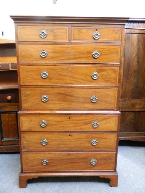 Mahogany Chest on Chest / Tallboy
