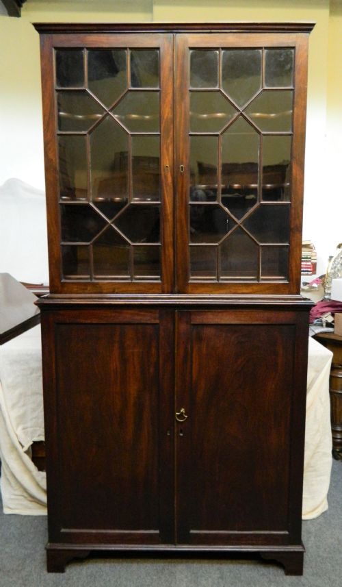 Georgian Mahogany Estate Cabinet