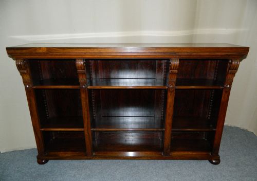 William IV Rosewood Bookcase