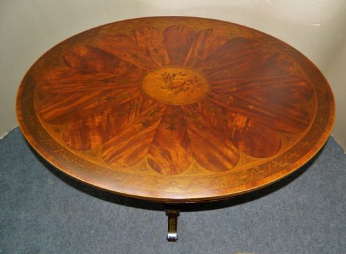 fig 1. outstanding mahogany centre table