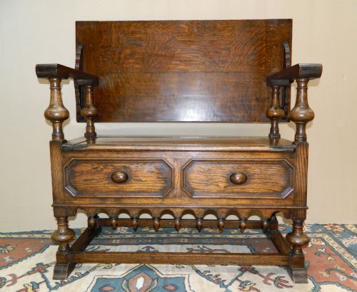 Oak Monks Bench