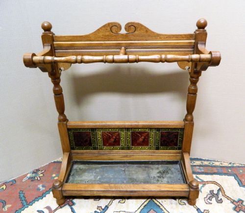 Oak Stick Stand