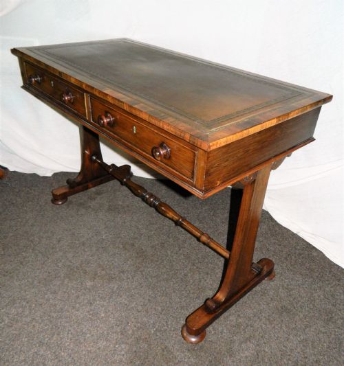 William IV Rosewood Writing Table / Library Table