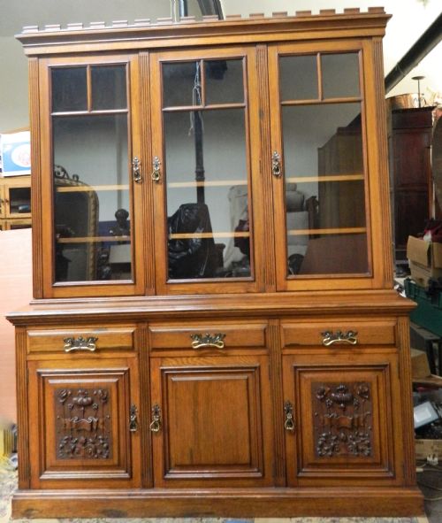 Arts & Crafts Oak Bookcase