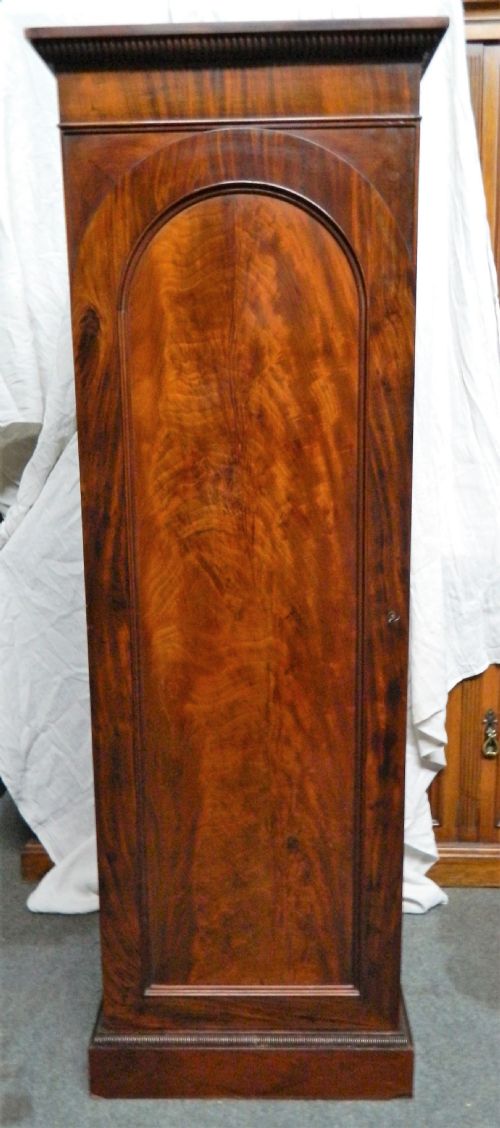 Mahogany Single Door Wardrobe / Hall Wardrobe